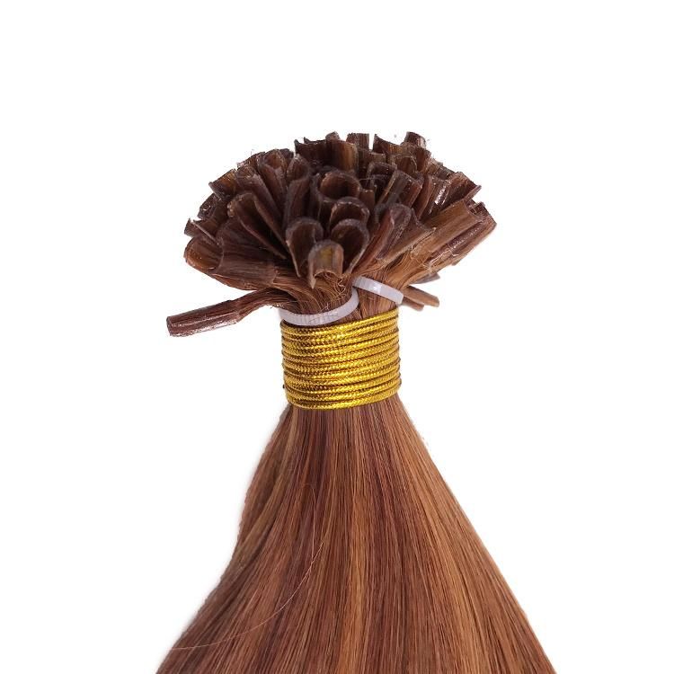 100% Raw Unprocessed Cuticle Aligned Human Hair U Tip Hair Extension