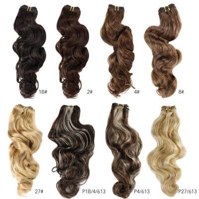 Brazilian Human Hair Bundle Platinum Blond Body Wave Hair Weave Bundles 10&quot;-30&quot; Remy Hair Extensions Brown #2 #4 #P6/613