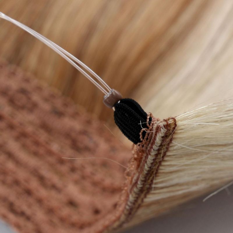 100% Remy Human Hair Fish Thread Hair Extensions