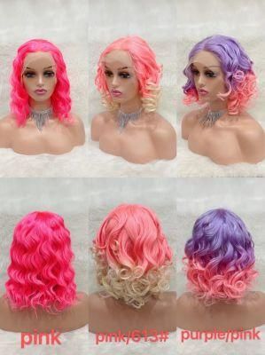 HD Transparent Swiss Lace Front Wig Vendor Glueless Brazilian 100% Virgin Full Lace Human Hair Wigs