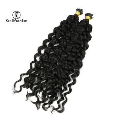 Wholesale Remy Virgin Hair Extensions Double Drawn Loose Wave Raw I-Tip Brazilian Human Hair Extension
