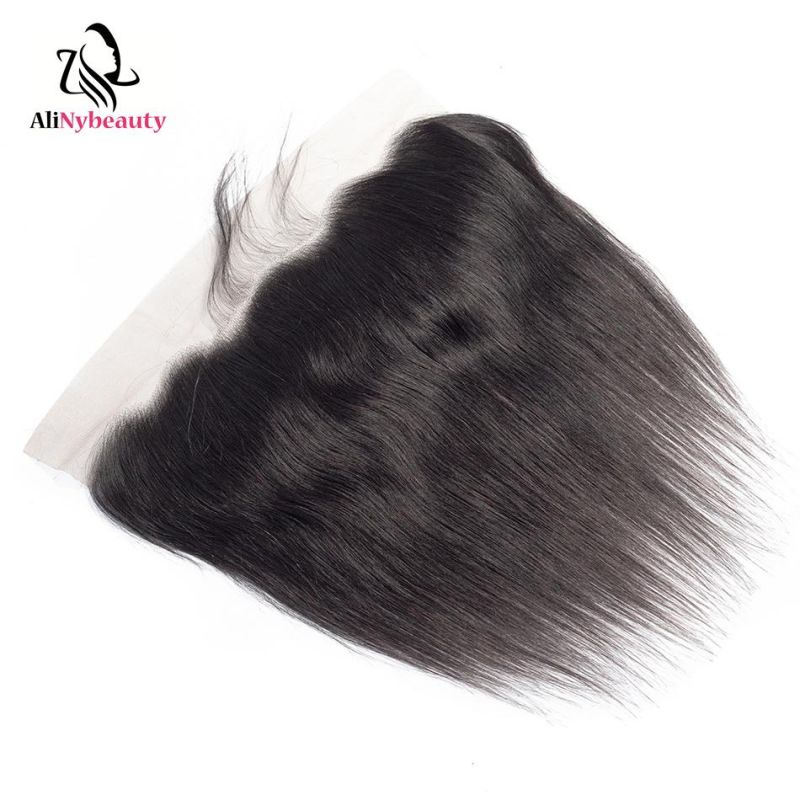 Alinybeauty Wholesale Virgin Indian Human Hair 3 Bundle with Frontal