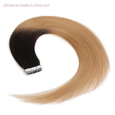 Top Quality Double Drawn Virgin Remy Russian Cuticle Aligned Human Hair Tape Hair Extensions