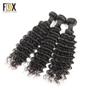 Raw Virgin Malaysian Remy 100% Human Deep Wave Hair Weave