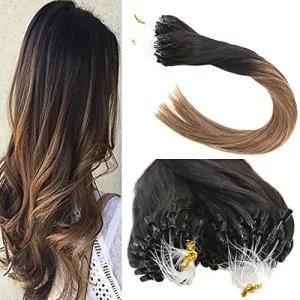 Hot Sales Blonde Straight Micro Loop Ring Human Hair Extension