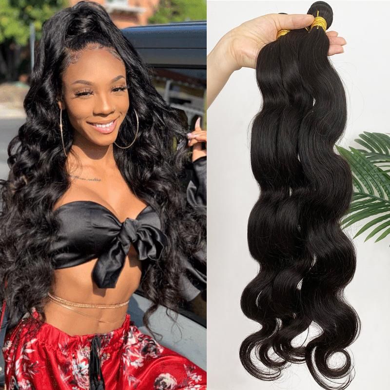 Kbeth Human Hair Extensions 30 Inch Long Wholesale Cuticle Intact Cheap Wholesale Virgin Mink Indian Hair Body Wave New Style Malaysian Curly Hair Extension