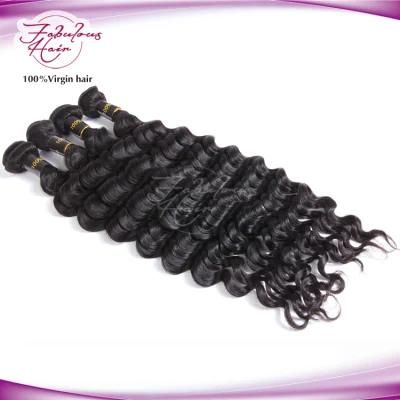 Fashion Loose Curly Wave Virgin Remy Brazilian Human Hair Weft