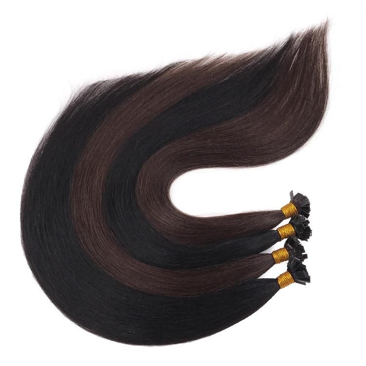 12A Remy Hair Virgin Hair Indian Human Hair Keratin Flat Tip Hair Extension