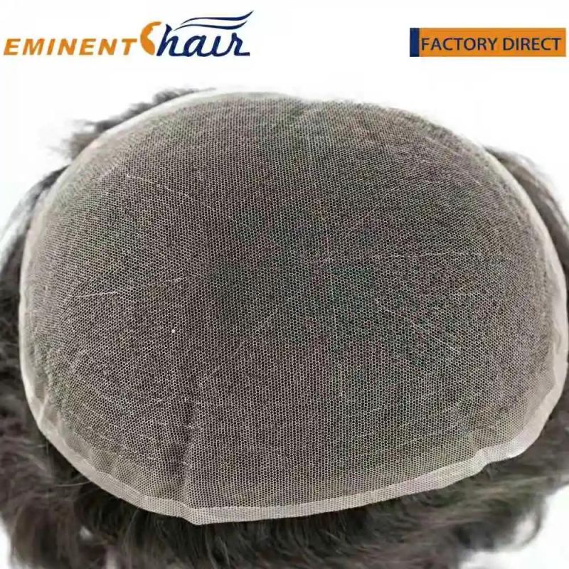 Natural Hairline Full Lace Women′s Toupee Hair Piece