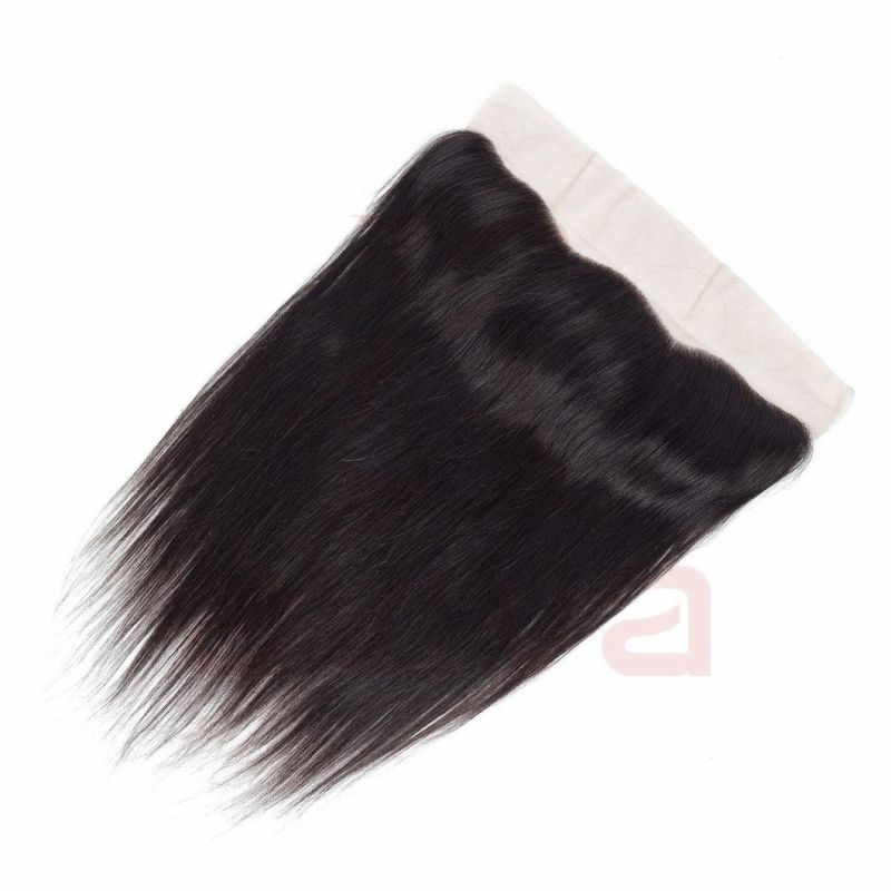 Peruvian Body Wave Free Part Lace Closure Bleached Knots 4X13 Inch 100%Human Hair Closure with Baby Hair Remy Hair Closure