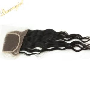 Hair Accessories Wavy Straight Curly 4X4 Top Lace Closure Chinese Virgin Hair