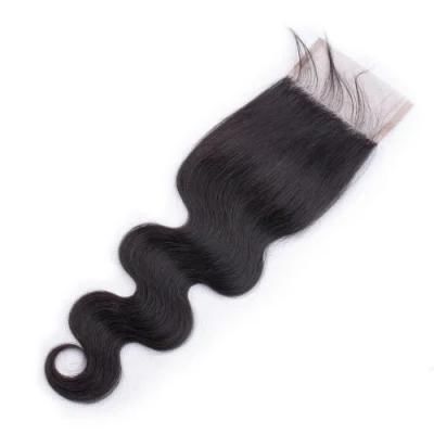 Riisca Natural Black Color Human Hair Extension of Straight