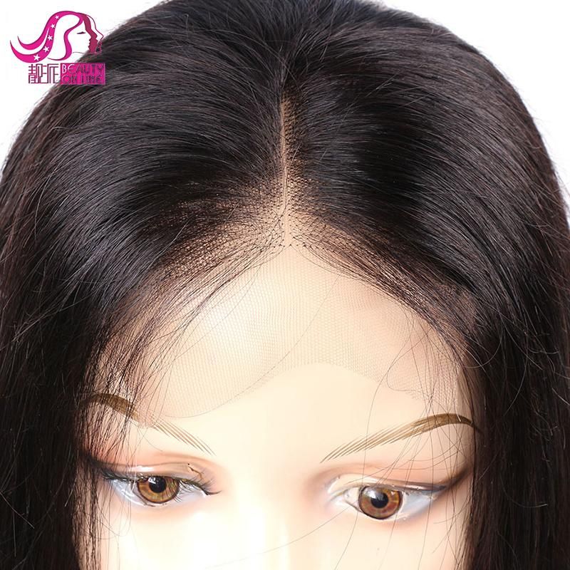 New Hair Wig Natural Remy Hair Peruvian Straight Lace Front Wigs Human Hair for Women