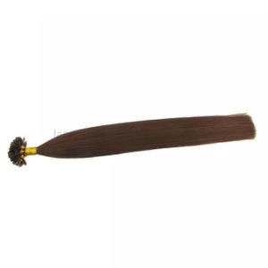 Brazilian Natural Italian Keratin U Tip or Nail Pre-Bonded Human Hair Extensions Top Quality Hair