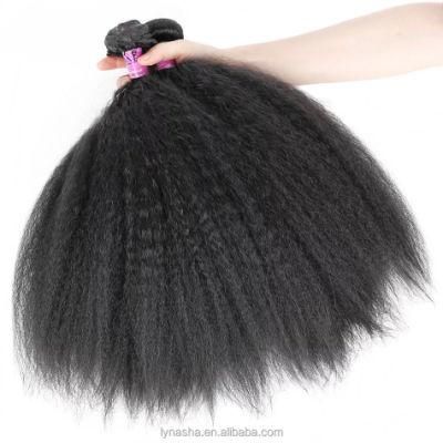 Kbeth Xuchang Factory Price Brazilian Mink Hair Kinky Straight Human Hair Bulk for Braiding