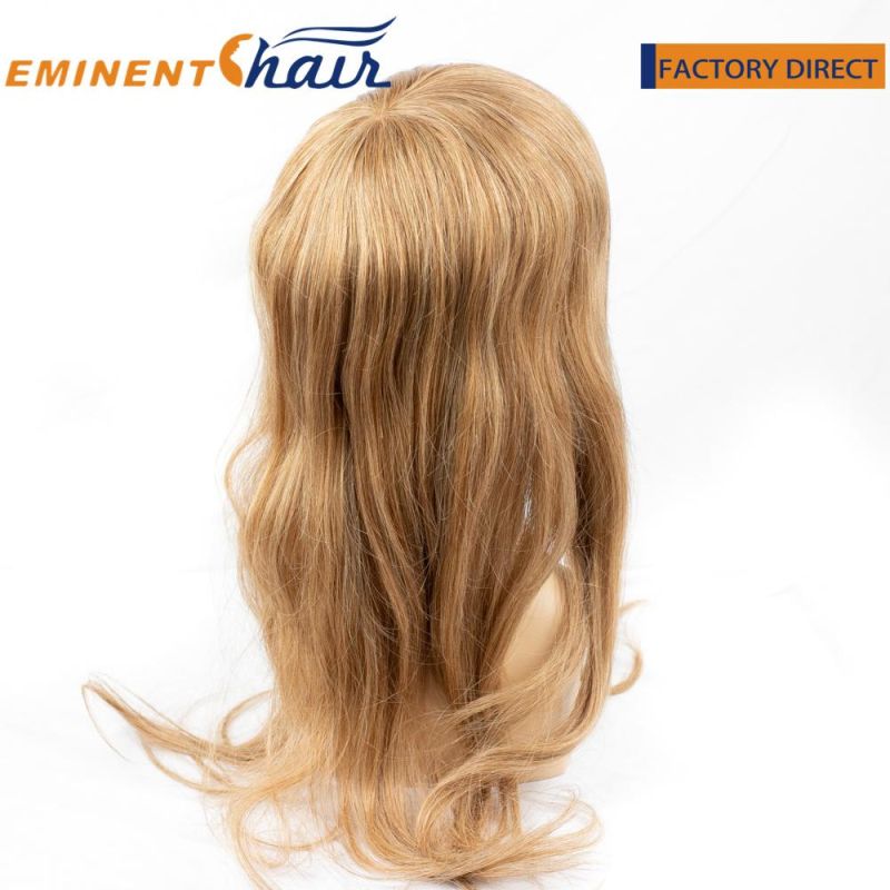 Remy Hair Mono Women′s Hair Prosthesis Toupee