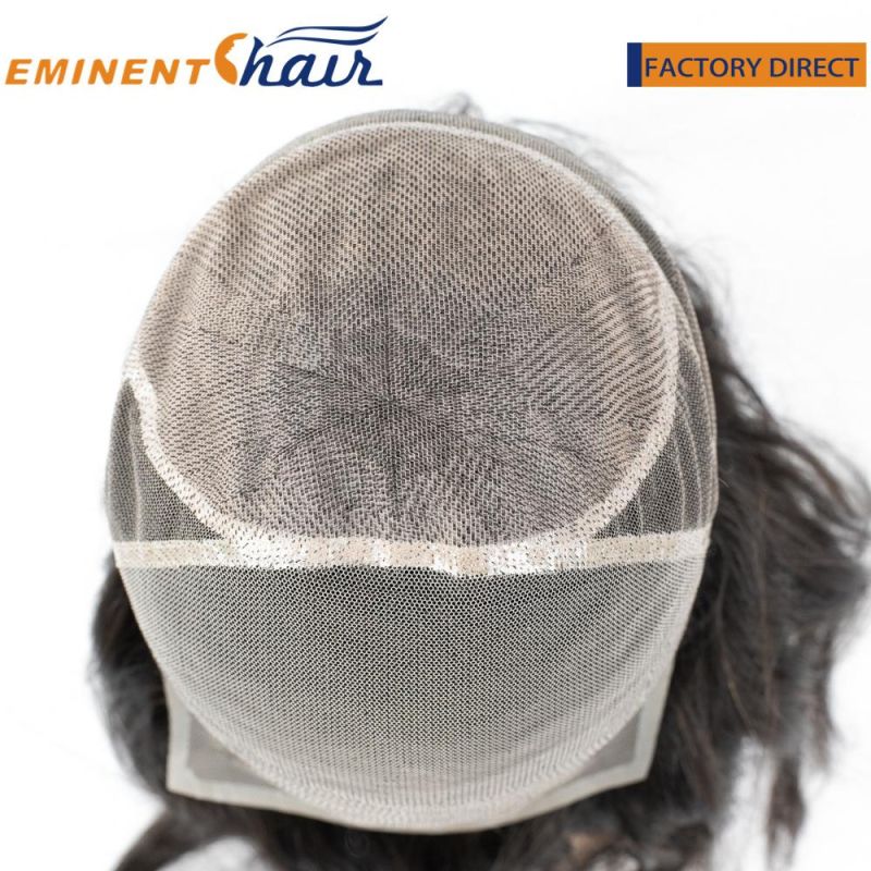 Natural Effect Breathable Swiss Lace with Silk Top Wig
