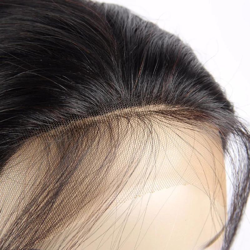 Wig Hair Pre Plucked 360 Lace Frontal Wig 150% Density Straight Wave Human Hair Wigs with Baby Hair Natural Hair Weft