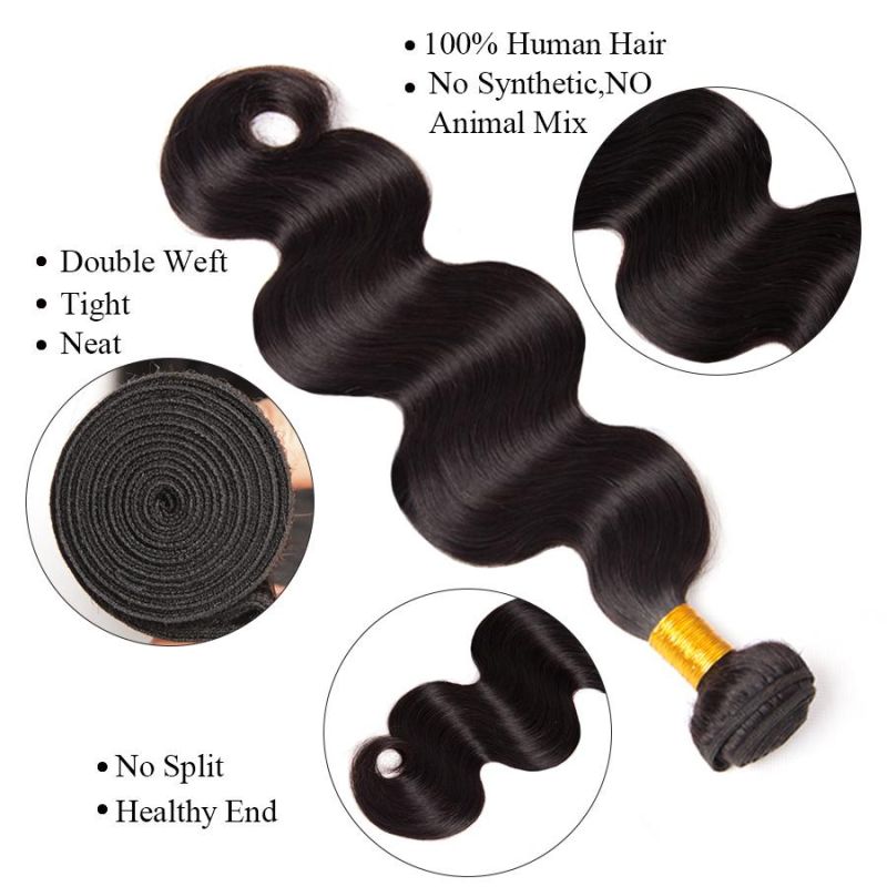 Wholesale Top Quality Unprocessed Mink Brazilian Raw Extension Body Wave Human Virgin Hair Bundle