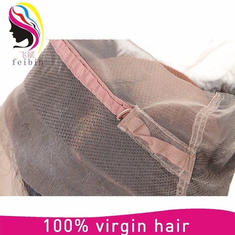 Brazilian Straight Hair 360 Lace Frontal Closure with Baby Hair