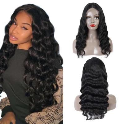Wholesale Lace Front Wigs Loose Wave Hair Wigs 13X4 Lace Cloure Hair Wigs 150 Density Brazilian Virgin Human Hair Wigs 18 Inch