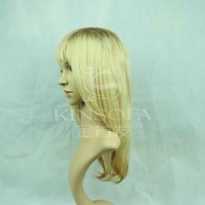 100 % Human Hair Full Lace Wig (Kinsofa 232838)