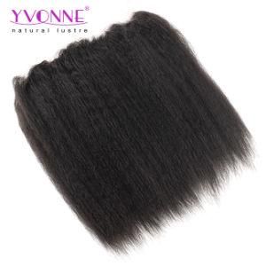 360 Frontal with Bundles, Brazilian Kinky Straight 360 Lace Virgin Hair with Bundles, Top Quality Yvonne Hair Products