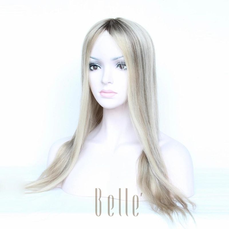 Belle Mono Topper of Top Quality Virgin Hair