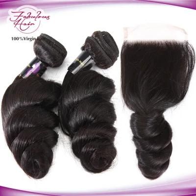 No Tangle Loose Wave 12A Grade Virgin Peruvian Hair Bundle