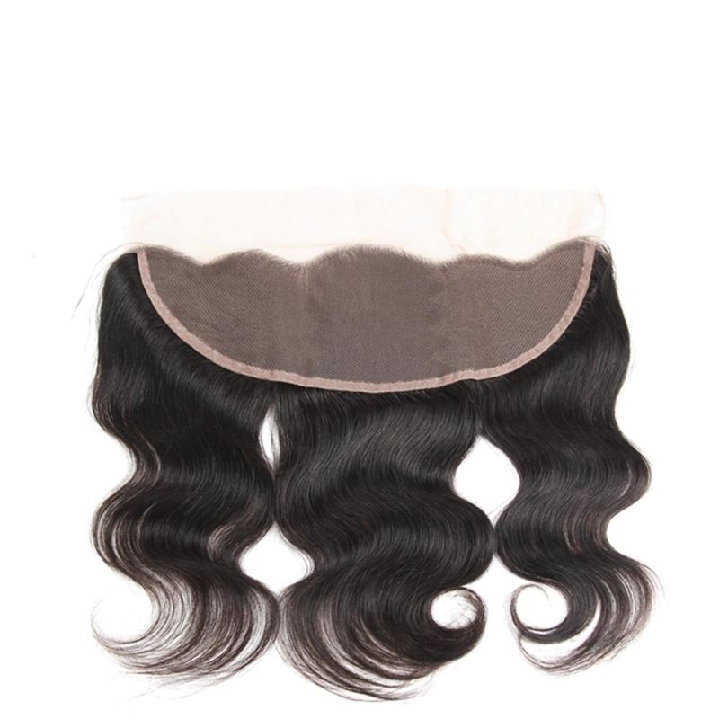 Kbeth Women Closure in Stock Fashion 13*4 Lace Frontal Body Wave 8inch Remy Human Hair Closures Factory Cheap Price Wholesale