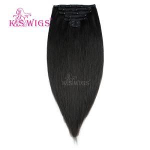 Fashion Clip in Hair Extension Virgin Indian Human Hair