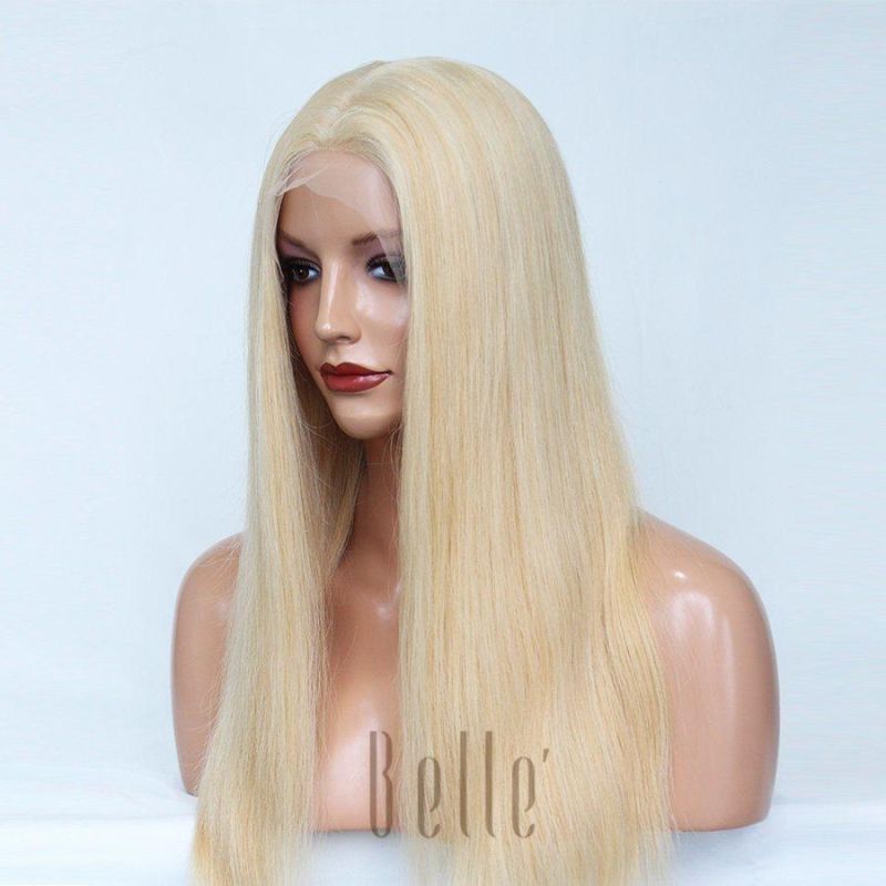 100% Virgin Hair Full Lace Wig with Silk Top