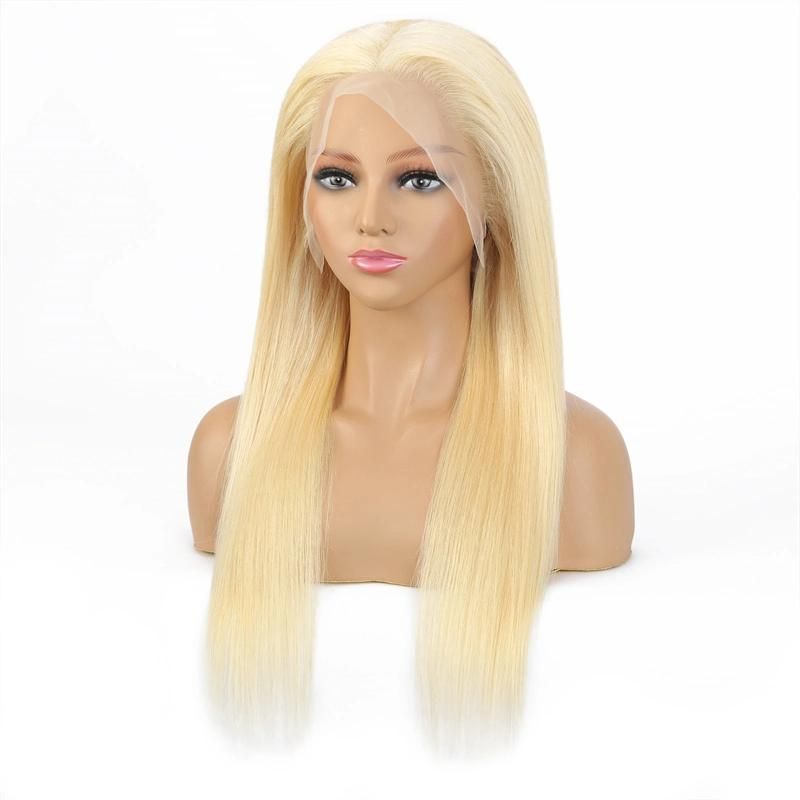 Frontal Lace Wig 200% High Density Transparent Lace Wig #613 HD Frontal Lace Wig