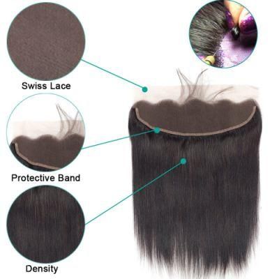 Kbeth Grade 9A Virgin Loose Wave Peruvian Hair with 13*4 Lace Frontal Peruvian Hair Frontal Closure, Straight Ear to Ear Closure Wholesale