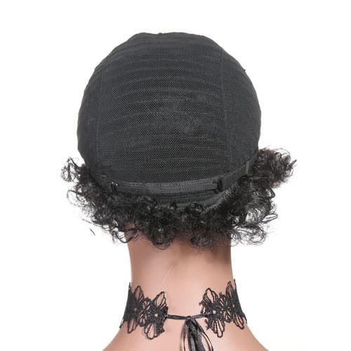 Afro Wigs for Black Women Short Human Hair Wigs