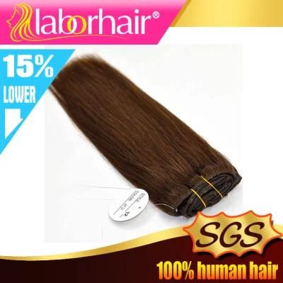 Indian Remy Light Brown Color Human Virgin Hair Extension Lbh 051