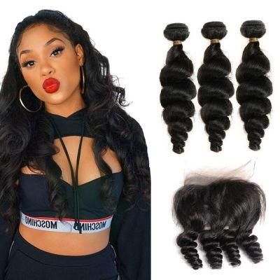 Kbeth Good Feedback Fashion Hairstyle Loose Wave Virgin Brazilian Hair, Remy Hair 100 Human Hair Weave Bundles Wholesale