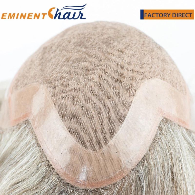 Custom Indian Human Hair Lace Men′ S Toupee