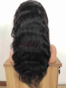 Black Women Brazilian Non-Remy Full Lace Human Hair Wig