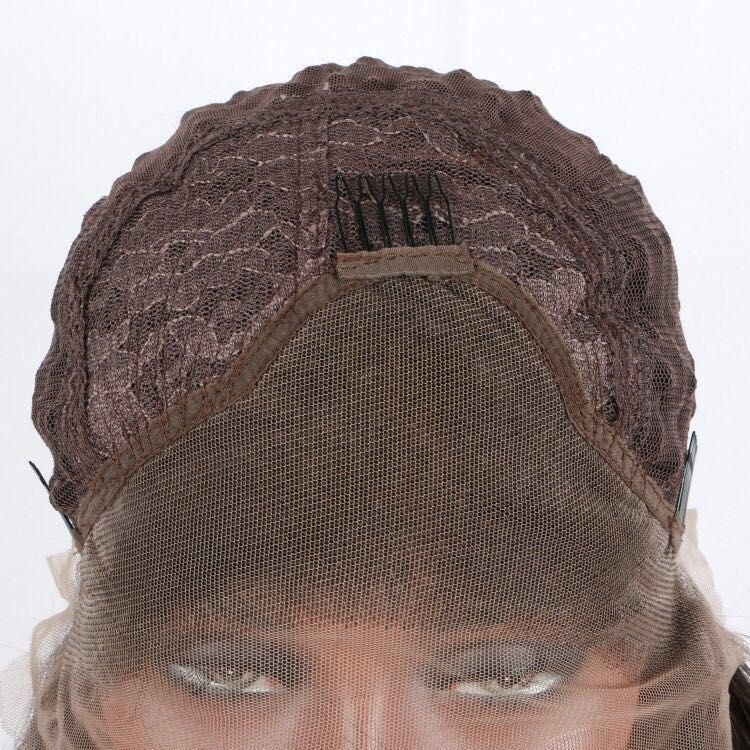 Lace Front Stock Wig Natural Human Hair