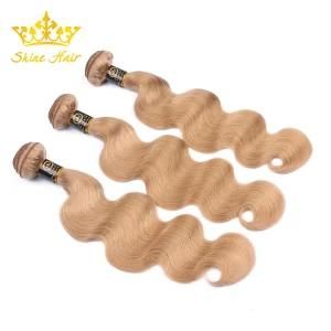 Wholesale Unprocessed Brown Color 100% Virgin Human Hair of Body Wave Bundles