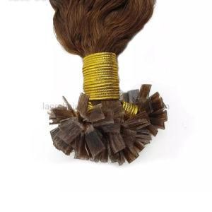 Brazilian Remy Natural I-Tip Nail Keratin Virgin Indian Extension Human Hair