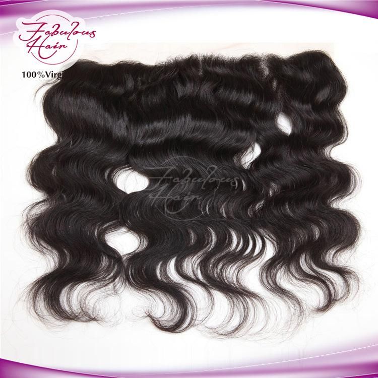 100% Virgin Hair Body Wave Brazilian 13X4 Lace Frontal Closure