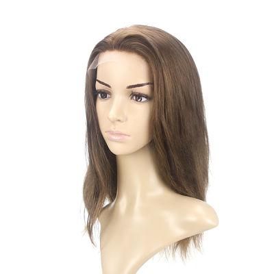 Beautiful French Lace Base Women&prime;s Human Hair Wig with Silk Top