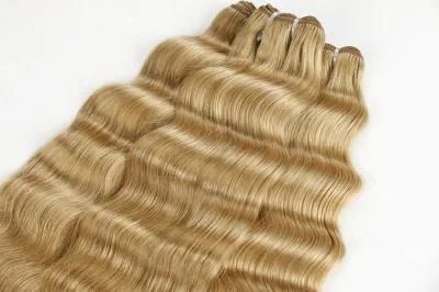 Factory Price Wavy Brazilian Human Hair Loose Deep 14 Inches Natural Color Hair Weave