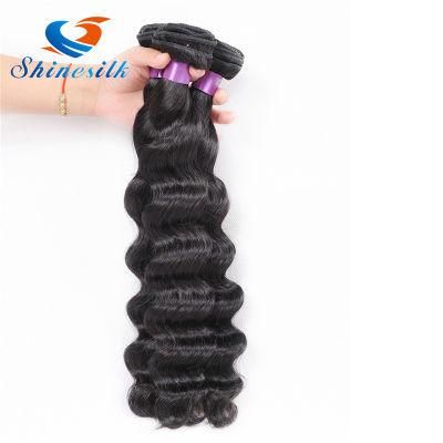 Unprocessed Peruvian Virgin Hair 100% Human Hair Deep Wave