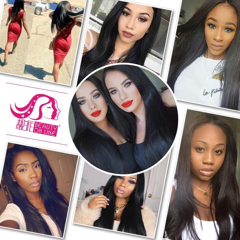 Top Quality 10A 100% Virgin Raw Unprocessed Hair Extension Single Donor Remy Straight Hair Bundles