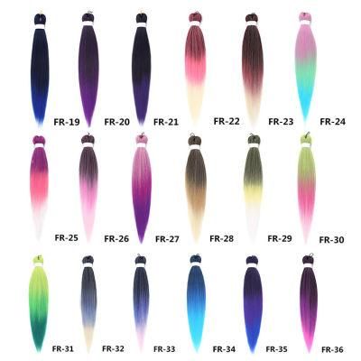Chinese Factory Wig Hair Synthetic Braiding for Restyle Hairstyle
