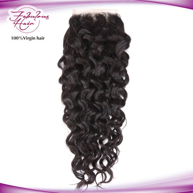 Fabulous Hair 4*4 Lace Closure Brazilian Natural Wave Human Hair