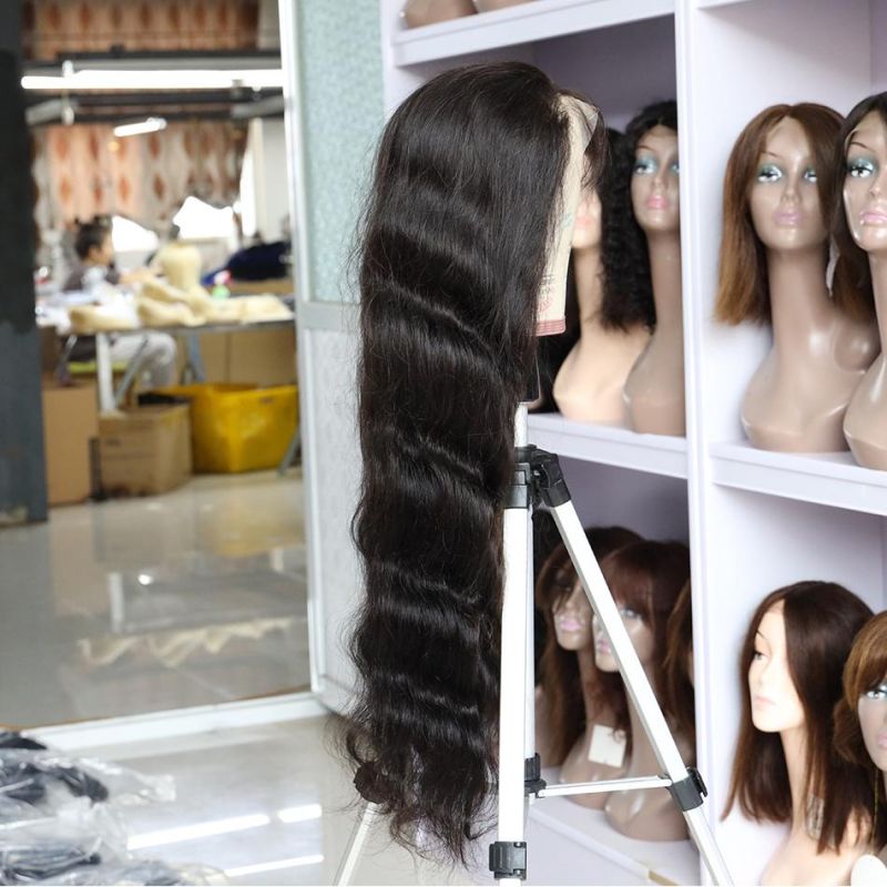 HD Transparent Lace Front Human Hair Wigs 13X6 180% Brazilian Body Wave Lace Frontal Wig with Baby Hair Remy Princess